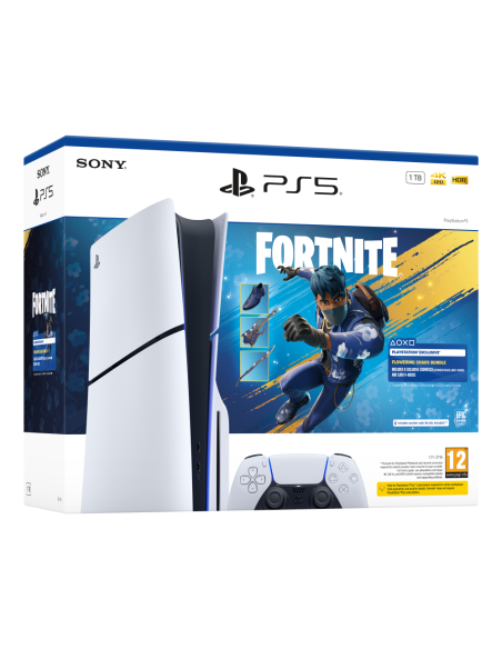 Sony PlayStation 5 - Fortnite Flowering Chaos Bundle 1 TB Wifi Negro, Blanco