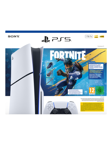 Sony PlayStation 5 - Fortnite Flowering Chaos Bundle 1 TB Wifi Negro, Blanco