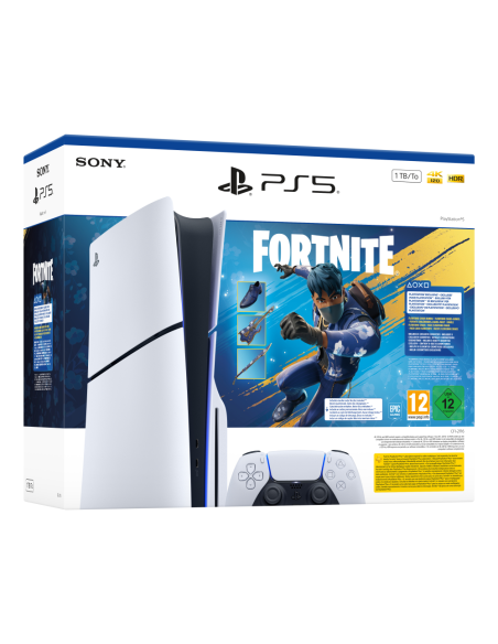Sony PlayStation 5 - Fortnite Flowering Chaos Bundle 1 TB Wifi Negro, Blanco