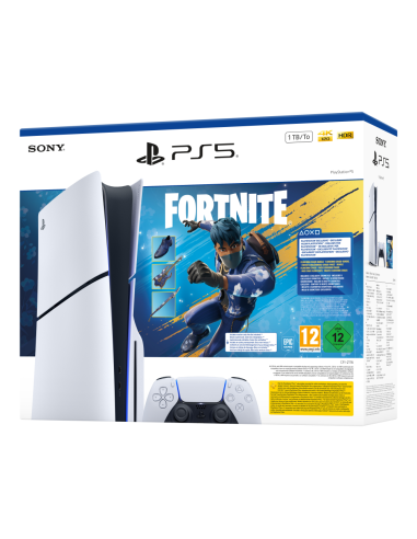 Sony PlayStation 5 - Fortnite Flowering Chaos Bundle 1 TB Wifi Negro, Blanco