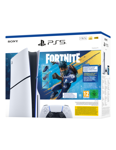 Sony PlayStation 5 - Fortnite Flowering Chaos Bundle 1 TB Wifi Negro, Blanco