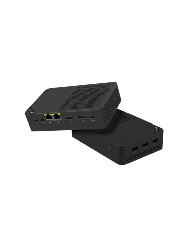 Leotec LEMPC23 PC/estación de trabajo barebone Cubo Negro N150 3,6 GHz