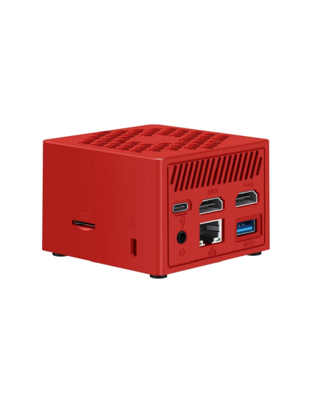 Leotec MiniPC N100 8GB 128GB Rojo