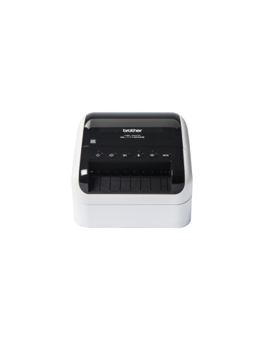 Brother QL-1110NWB impresora de etiquetas Térmica directa 300 x 300 DPI 110 mm/s Inalámbrico y alámbrico Ethernet DK Wifi Blueto