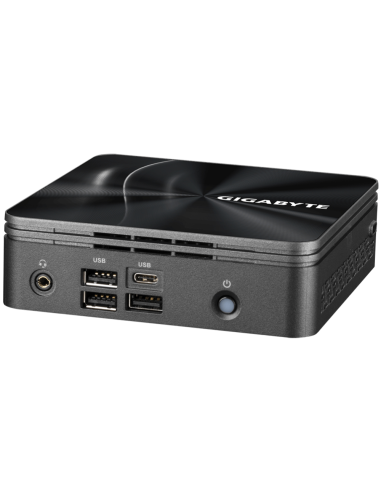 GIGABYTE GB-BRR7-4800 PC/estación de trabajo barebone UCFF Negro 4800U 2 GHz