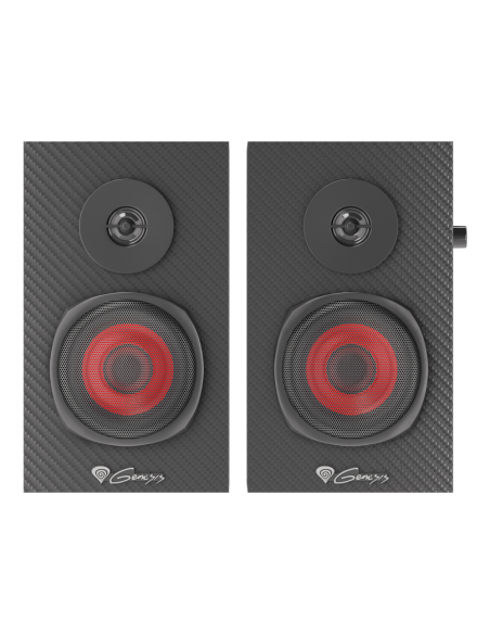 GENESIS Helium 200 De 1 vía Negro, Rojo Alámbrico 20 W