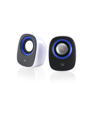 Ewent EW3513 altavoz De 1 vía Negro, Azul, Blanco Alámbrico 5 W