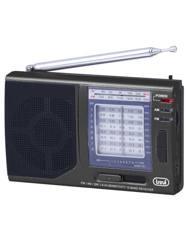 Trevi MB 728 Portátil Analógica Negro