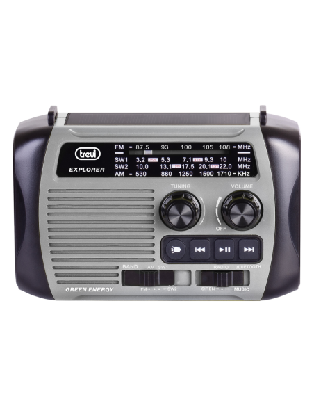 Trevi RA 7F30 BT Portátil Analógica Negro, Gris