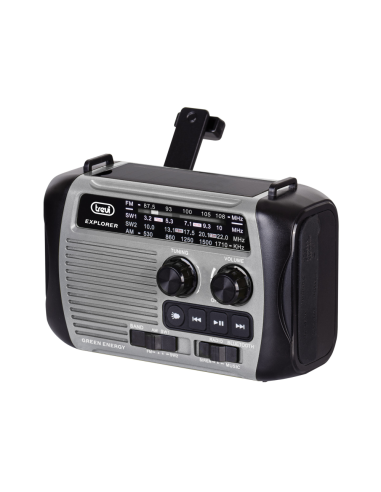 Trevi RA 7F30 BT Portátil Analógica Negro, Gris