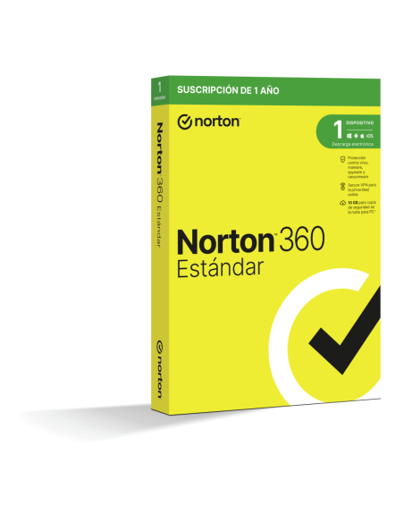 Norton 360 Standard Seguridad de antivirus Base Español 1 licencia(s) 1 año(s)