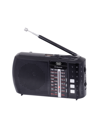 Trevi 0RA7F2000 radio Portátil Analógico y digital Negro