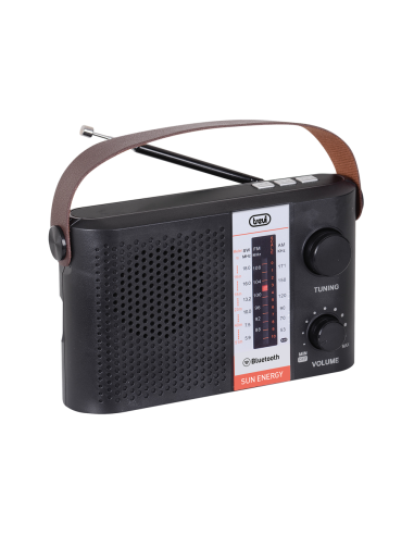 Trevi RA 7F25 BT Portátil Analógico y digital Negro