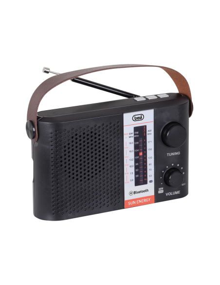 Trevi RA 7F25 BT Portátil Analógico y digital Negro