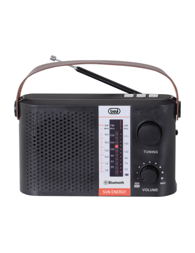 Trevi RA 7F25 BT Portátil Analógico y digital Negro