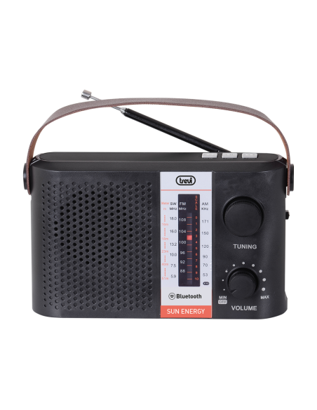 Trevi RA 7F25 BT Portátil Analógico y digital Negro