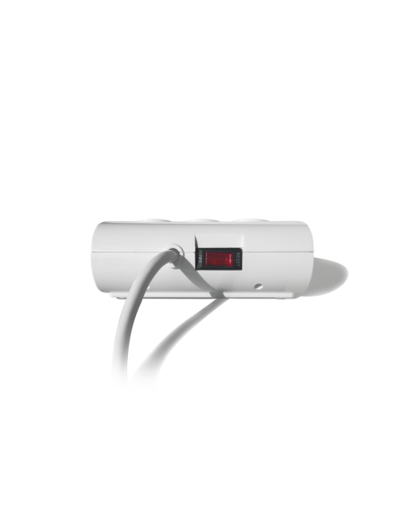 Ewent EW3935 base múltiple 1,5 m 5 salidas AC Interior Blanco