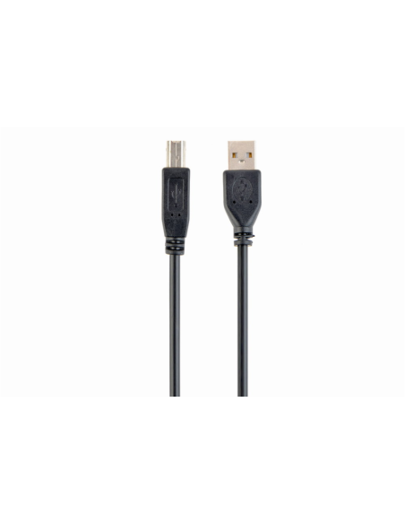Gembird CCP-USB2-AMBM-10 cable USB 3,04 m USB A USB B Negro