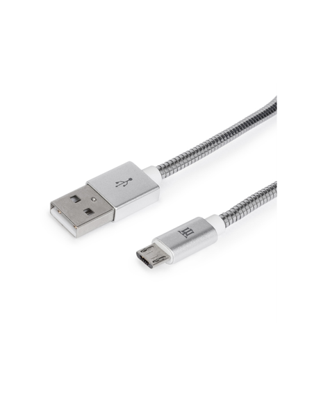 Maillon Technologique Premium MTPMUMS241 cable USB 1 m USB 2.0 USB A Micro-USB B Plata