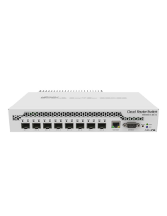 Mikrotik CRS309-1G-8S+ Gestionado Gigabit Ethernet (10/100/1000) Energía sobre Ethernet (PoE) Blanco