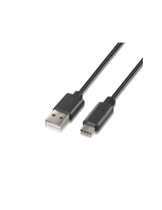 AISENS A107-0050 cable USB USB 2.0 0,5 m USB A USB C Negro
