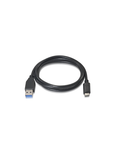 AISENS A107-0060 cable USB USB 3.2 Gen 2 (3.1 Gen 2) 1 m USB A USB C Negro