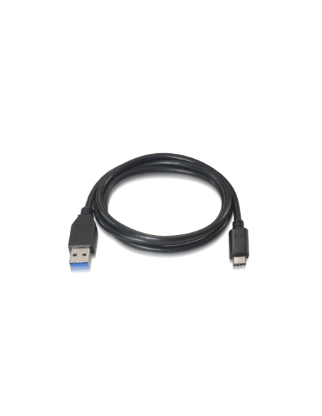 AISENS A107-0060 cable USB USB 3.2 Gen 2 (3.1 Gen 2) 1 m USB A USB C Negro