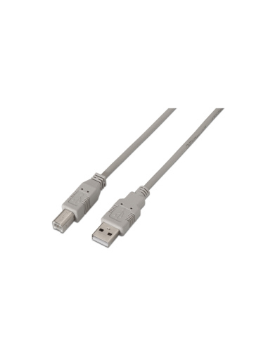AISENS A101-0001 cable USB USB 2.0 1 m USB A USB B Beige