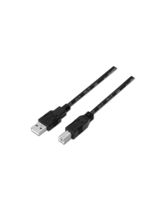 AISENS A101-0005 cable USB USB 2.0 1 m USB A USB B Negro 2