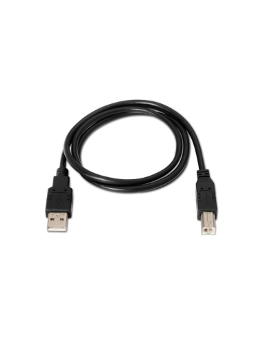 AISENS A101-0005 cable USB USB 2.0 1 m USB A USB B Negro