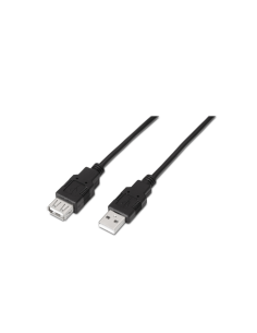 AISENS A101-0015 cable USB USB 2.0 1 m USB A Negro 2