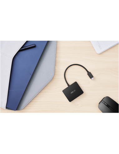 ASUS USB-C Mini Dock Alámbrico USB 3.2 Gen 2 (3.1 Gen 2) Type-C Negro