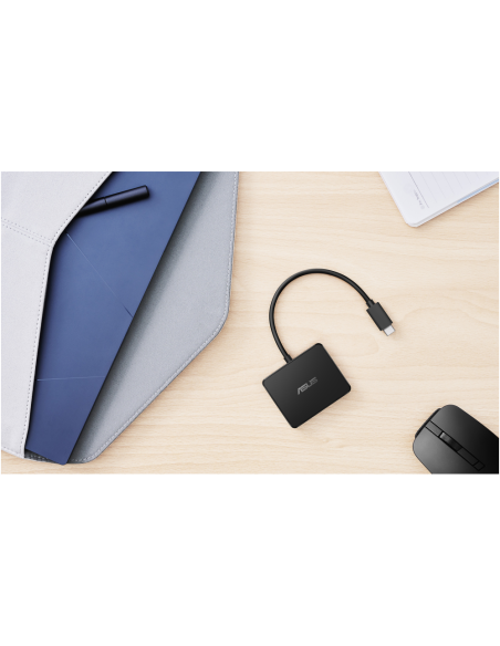 ASUS USB-C Mini Dock Alámbrico USB 3.2 Gen 2 (3.1 Gen 2) Type-C Negro