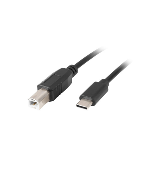 Lanberg CA-USBA-14CC-0030-BK cable USB USB 2.0 3 m USB B USB C Negro