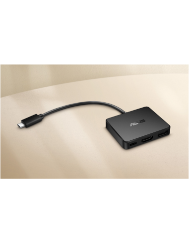 ASUS USB-C Mini Dock Alámbrico USB 3.2 Gen 2 (3.1 Gen 2) Type-C Negro