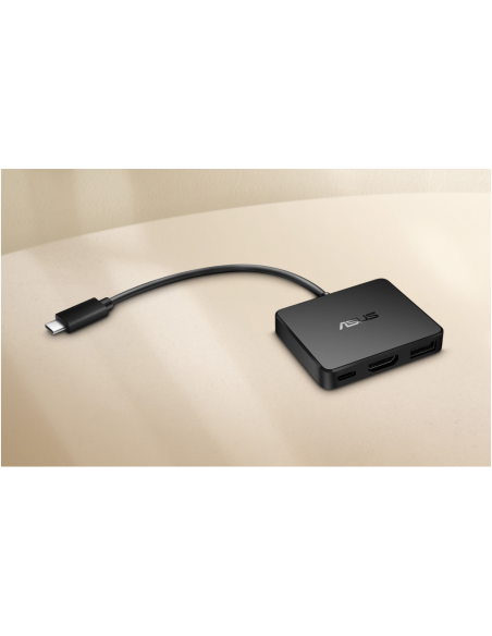 ASUS USB-C Mini Dock Alámbrico USB 3.2 Gen 2 (3.1 Gen 2) Type-C Negro