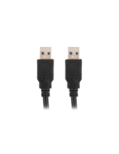 Lanberg CA-USBA-30CU-0018-BK cable USB USB 3.2 Gen 1 (3.1 Gen 1) 1,8 m Negro