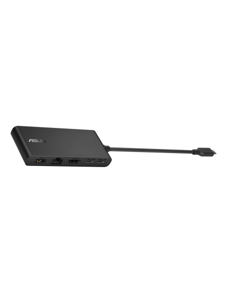ASUS Dual 4K USB-C Dock DC201 Alámbrico USB 3.2 Gen 2 (3.1 Gen 2) Type-C Negro