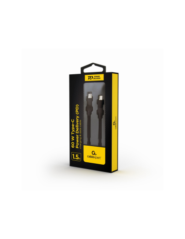 Gembird CC-USB2-CMCM60-1.5M cable USB USB 2.0 1,5 m USB C Negro