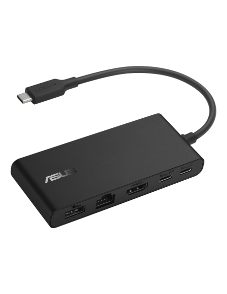 ASUS Dual 4K USB-C Dock DC201 Alámbrico USB 3.2 Gen 2 (3.1 Gen 2) Type-C Negro
