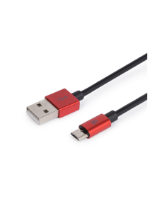 Maillon Technologique Premium MTPMUR241 cable USB 1 m USB 2.0 USB A Micro-USB B Rojo