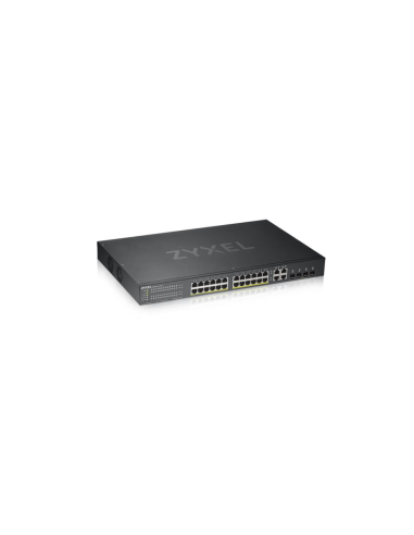 Zyxel GS1920-24HPV2 Gestionado Gigabit Ethernet (10/100/1000) Energía sobre Ethernet (PoE) Negro