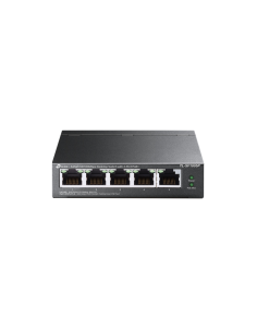 TP-Link TL-SF1005P No administrado Fast Ethernet (10/100) Energía sobre Ethernet (PoE) Negro