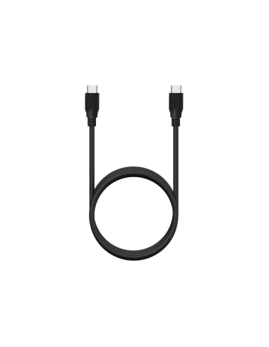 AISENS Cable USB 3.2 Gen2x2 20Gbps 8k@30Hz 5A 100w E-Marker, Tipo USB-C/M-USB-C/M, Negro, 0.6m