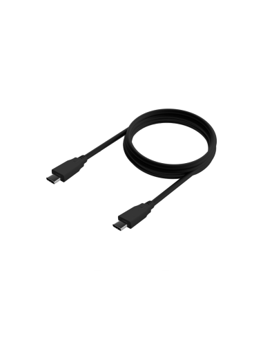 AISENS Cable USB 3.2 Gen2x2 20Gbps 8k@30Hz 5A 100W E-Marker, Tipo USB-C/M-USB-C/M, Negro, 1.0m