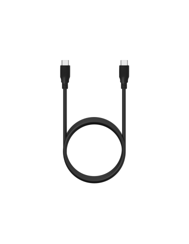 AISENS Cable USB 3.2 Gen2x2 20Gbps 8k@30Hz 5A 100W E-Marker, Tipo USB-C/M-USB-C/M, Negro, 1.0m