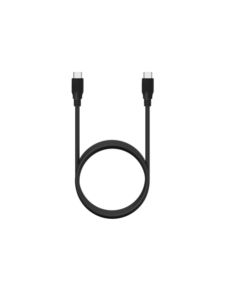 AISENS Cable USB 3.2 Gen2x2 20Gbps 8k@30Hz 5A 100W E-Marker, Tipo USB-C/M-USB-C/M, Negro, 1.0m