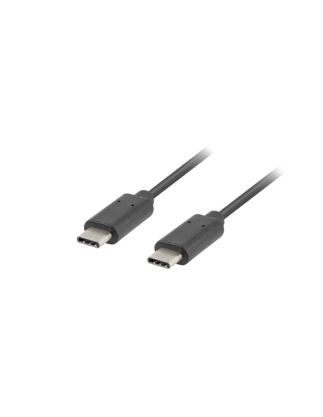 Lanberg CA-CMCM-10CU-0010-BK cable USB USB 2.0 1 m USB C Negro
