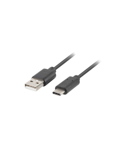 Lanberg CA-USBO-31CU-0010-BK cable USB 1 m USB 3.2 Gen 1 (3.1 Gen 1) USB A USB C Negro