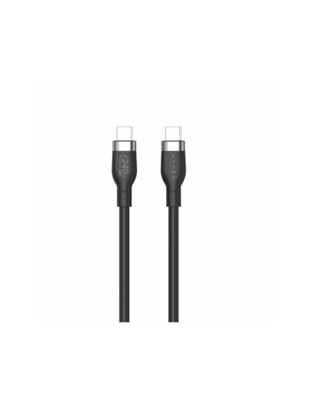 HYPER HJ4002BKGL cable USB USB 2.0 2 m USB C Negro